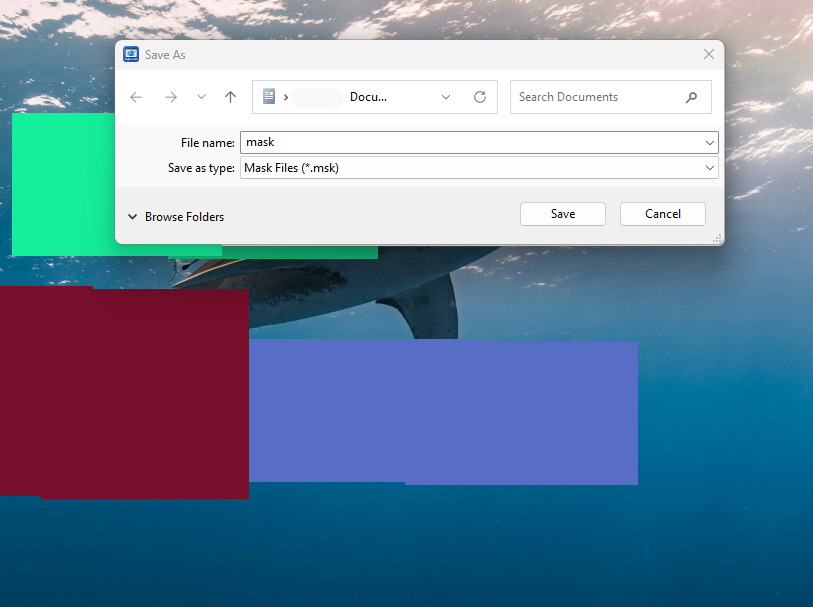Customizable blur settings
