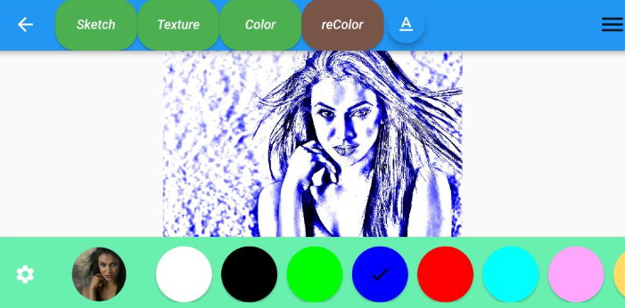 Paper texture options