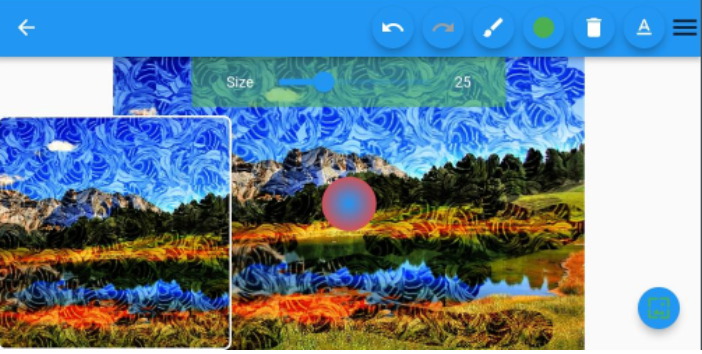 Texture library selection